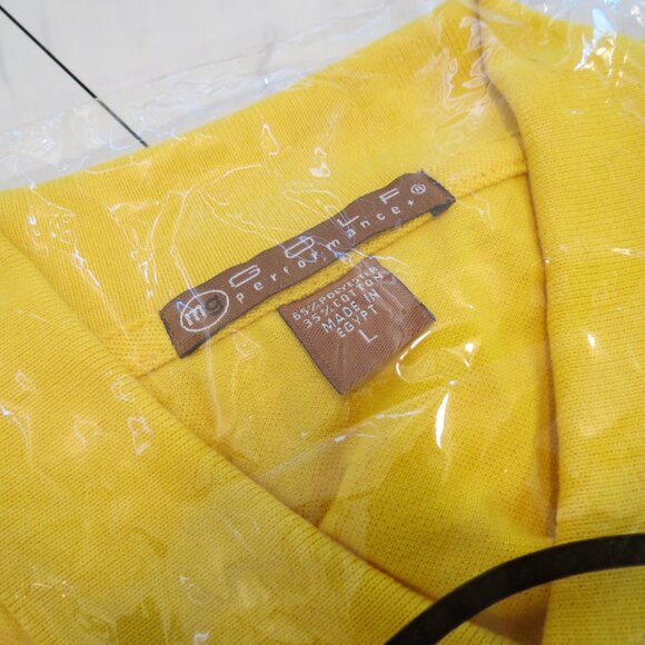 Trio of Brand New Golf/Tennis Shirts, L. Orange, Green, Yellow. - Picture 7 of 9